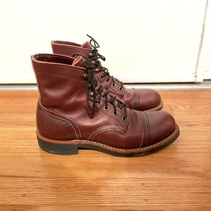 Oxblood Red Wing Boots